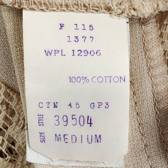 Vintage New Country Set Lace Cardigan - Size Medium - Picture 10 of 11